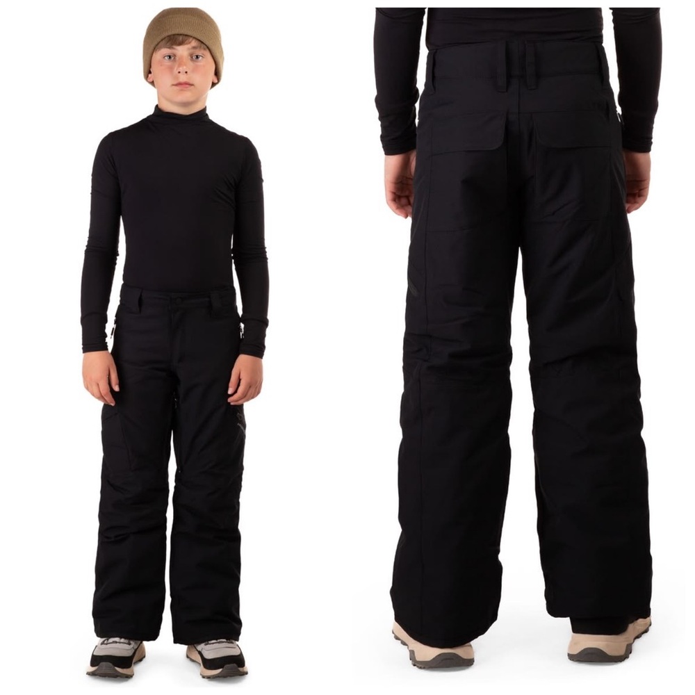 Boulder Gear Bolt Insulated Cargo Pants - Boys' Snow Ski Winter Outdoors Black M